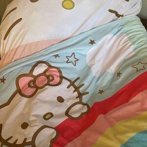 Hello Kitty Rainbow Plush Lounger
